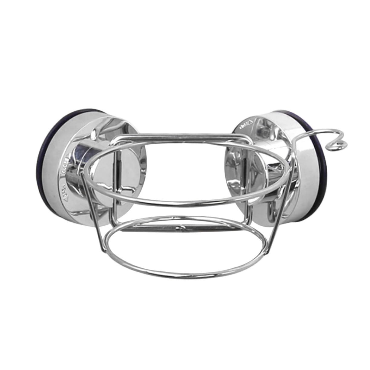 Didiseaon 2 Piezas Soporte Para Secador De Pelo Estante Para Secador De Pelo Cabello Organizador De Secador De Pelo Cesta De La Escalera Suministros De Baño Colgante Pared De Succión