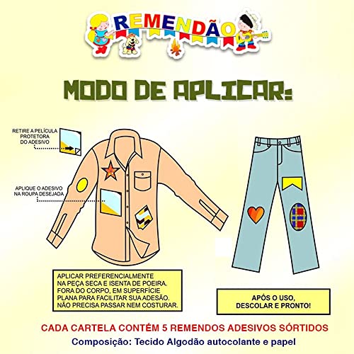 Adesivo Remendão - Festa Junina U