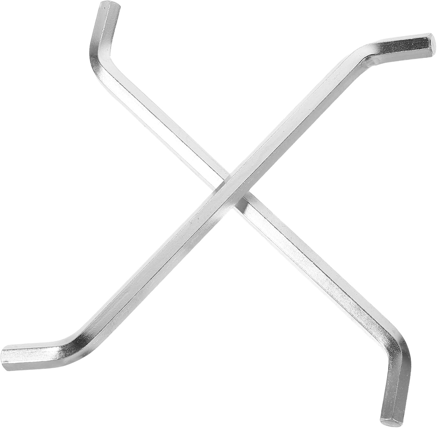 Garbage Disposal Wrench Tool for Kitchen Sink Metal Food Disposal Wrench Compatible 2-Piece Set for Unclogging and Maintenance