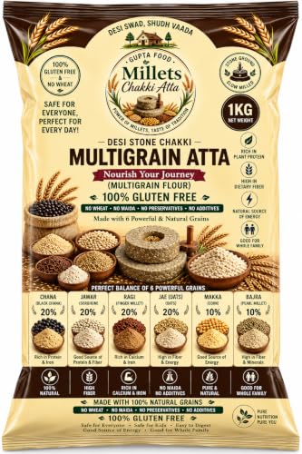 Image of Multigrain Atta- Gluten free, without wheat-Diabetes Control & Low Fat 2 KG