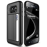 Galaxy S7 Case, VRS Design [Damda Clip][Steel Silver] - [Wallet Card Slot][Military Grade Drop Protection] For Samsung S7
