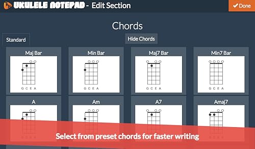 Ukulele Notepad - Tab Editor