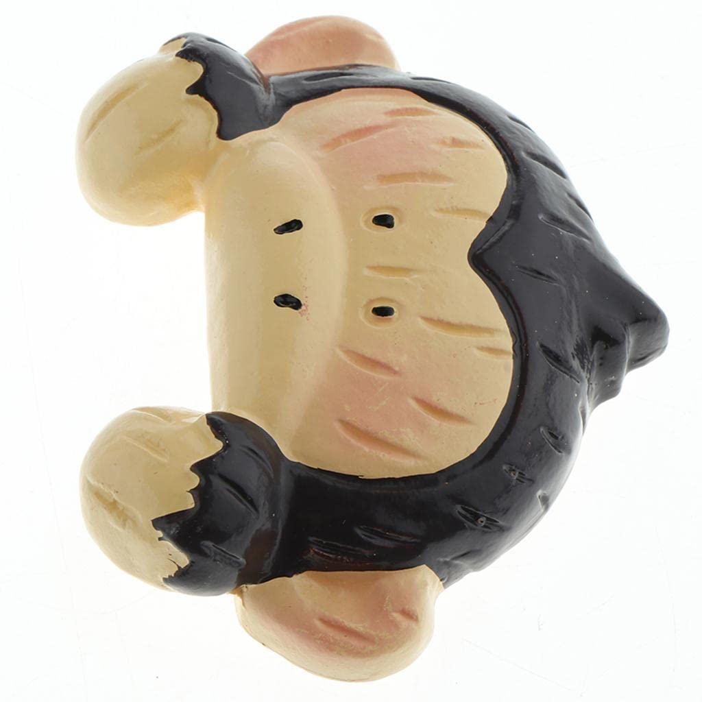 CALANDIS 3D Creative Cute Resin Light Switch Cover Sticker Socket Protection Monkey