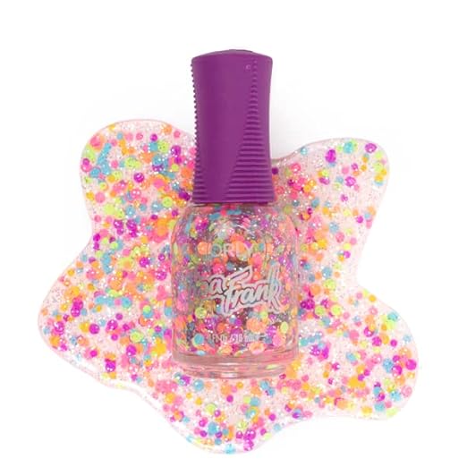 Orly® x Lisa Frank® Nail Polish Toppers Shimmer and