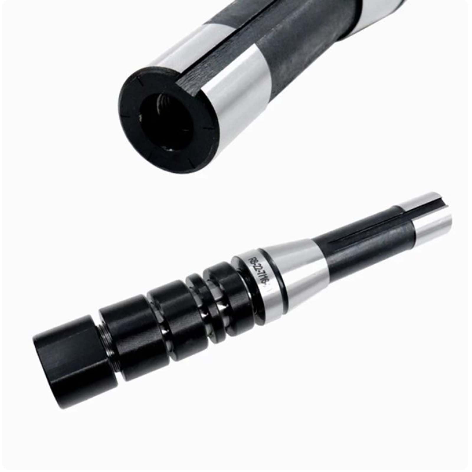 R8 Trzpień do Frezowania z Chwytem Poziomym R8-22-7/16-20 Dyszel do Frezarki Zębatej 22mm Frez Czołowy Piły do ​​cięcia Wzdłużnego