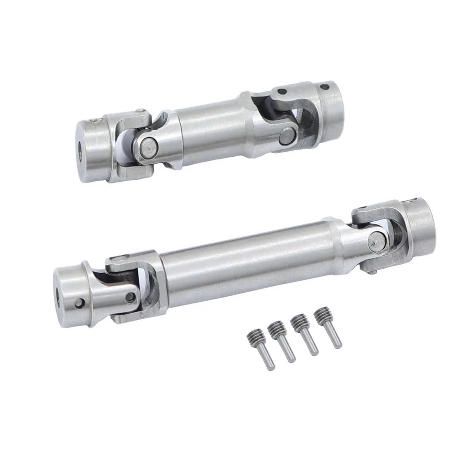 Accessoire Voiture RC pour TRX4M 1/18 Pièces Rechange Décoratives Voitures RC Arbres Transmission CVD Acier Inoxydable Lot 2 Modèles Réduits
