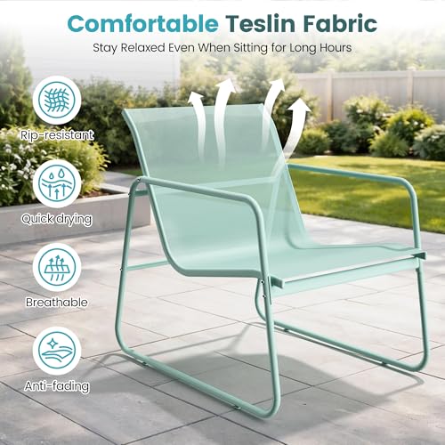 Muebles de jardín para balcones pequeños que evitan el calor excesivo 4
