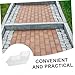 Totority Versatile Patio Paver Mold for Custom Garden Pathways Concrete Stepping Stone Molding for Outdoor Landscaping Projects Reusable Cement Mold