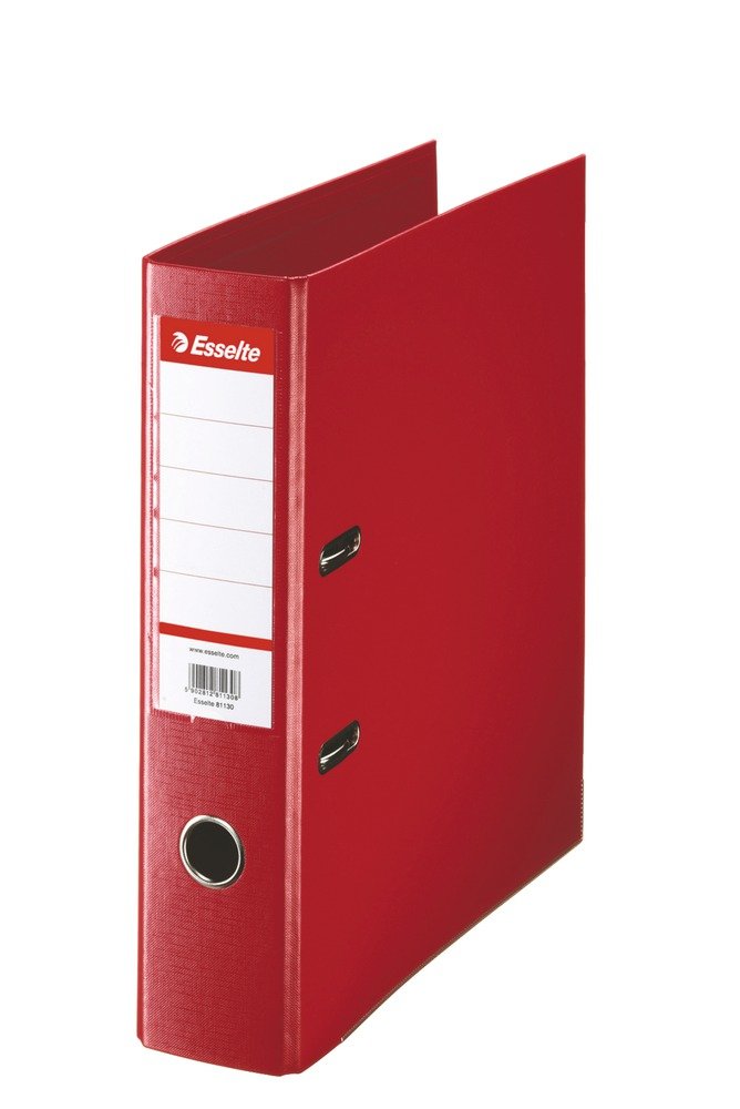 Esselte No. 1 Power file folder A4 75 mm Vivida, red 1 piece