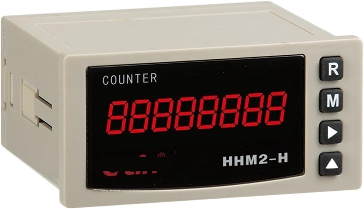 Digital Counter High-Speed Reversible Counter Meters, HHM2-H, Speed 5000 Times/sec N/C/F Multi-Format Adjustable(AC220V)