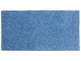 UNITRAMA - Alfombra Catay Azul - 57x110cm - Pelo semilargo 25mm