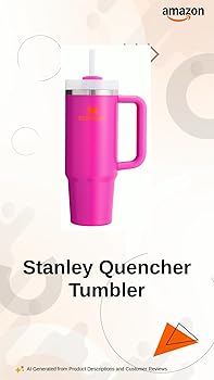 Stanley Quencher H2.0 Tumbler with Handle and Straw 30 oz
