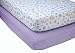 Little Love by NoJo Adorable Orchard - 2 Count Crib Sheet Set - Multi-Colored
