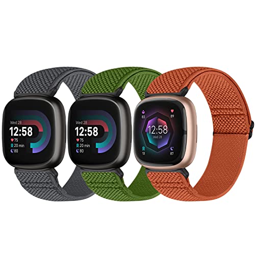 [Bcuckood] pvoh Fitbit Versa 4/Sense 2/Versa 3/Sense oh fB[X Y LkiC \tg ߉\ Lk̂\[v pvXgbv Fitbit Versa 4/Se