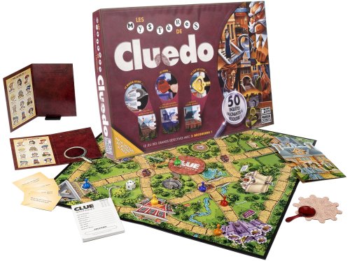 Hasbro - Jeu de société pour Enfant - Les Mystères De Cluedo