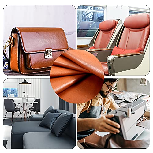 Premium Black PU Leather Fabric - 2 Yards of Versatile 58"x72" Faux Leather Material for Crafts, Upholstery, DIY Projects, and Fashion Accessories 7 Premium Black PU Leather Fabric - 2 Yards of Versatile 58"x72" Faux Leather Material for Crafts, Upholstery, DIY Projects, and Fashion Accessories - Image 6