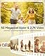 Rollei Compactline Pocket Digitalkamera Schwarz, 50MP 2,7K Fotokamera mit 16-Facher Digital Zoom Tragbare Fotoapparat mit 2.4 Display Leichte Kompaktkamera für Kinder Teenager Student Anfänger