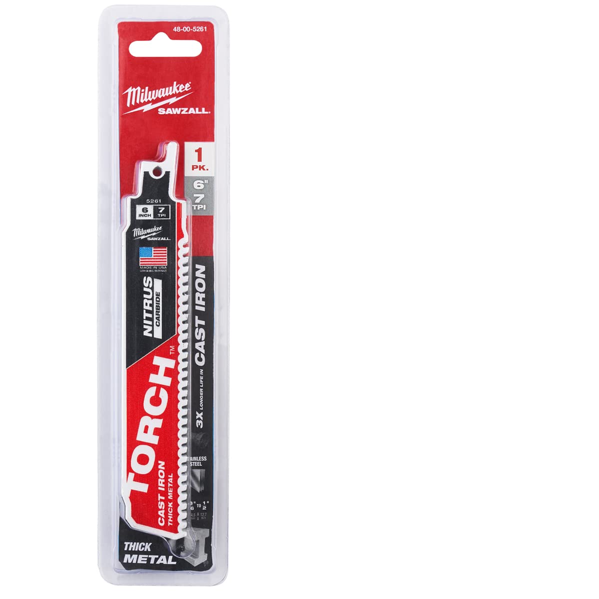 Milwaukee Torch™ NITRUS Carbide Tipped, 150 mm