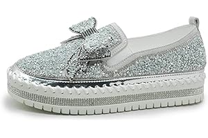 Women's Casual Rhinestone Slip-On Sneakers