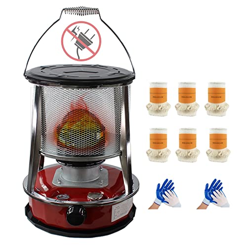 BomDog Calentador de Queroseno, Calentadores Al Aire Libre Estufa de Camping Quemador de Queroseno de Calefacción sin Electricidad Eficiente Estufa de Aceite de Queroseno/4.6L/Red BomDog Calentador de Queroseno, Calentadores Al Aire Libre Estufa de Camping Quemador de Queroseno de Calefacción sin Electricidad Eficiente Estufa de Aceite de Queroseno/4.6L/Red