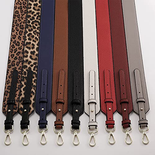 MOISTRI Grain Leather Purse Strap Adjustable Crossbody Replacement Straps for Handbags Monk Head Screws Detachable Gold Clasps Long Winered by MOISTRI - Image 5