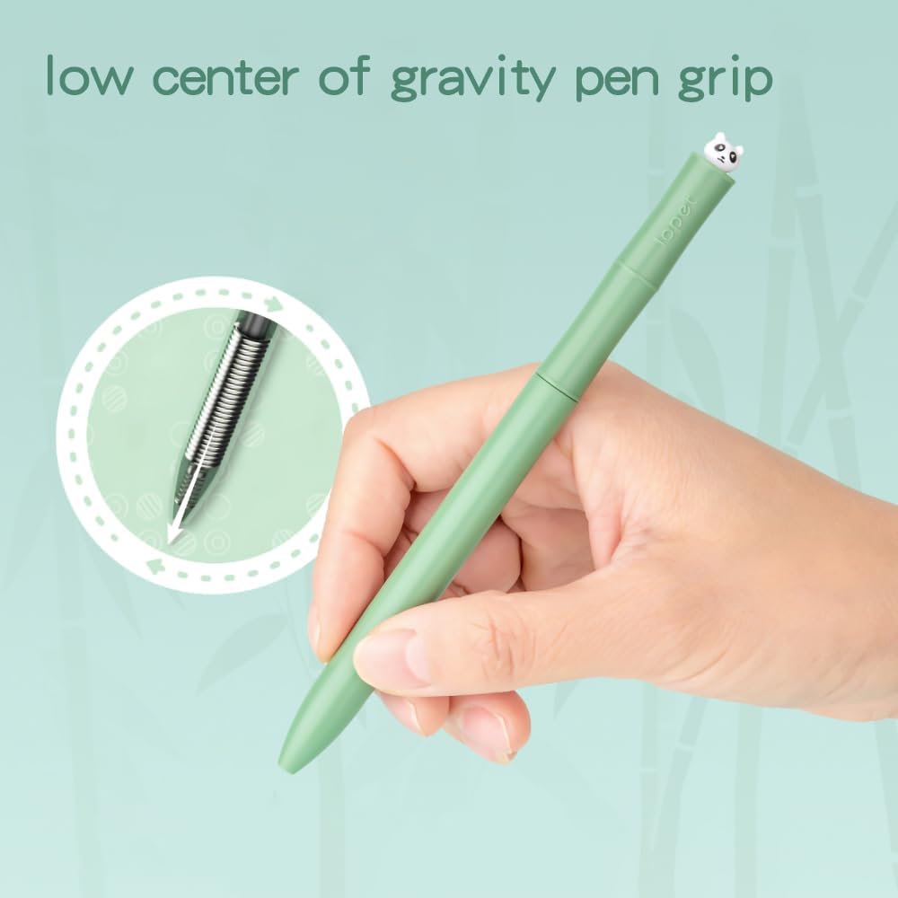 Creative Cute Gel Pens,0.5mm Fine Point Black Ink, 4 Pack image 2