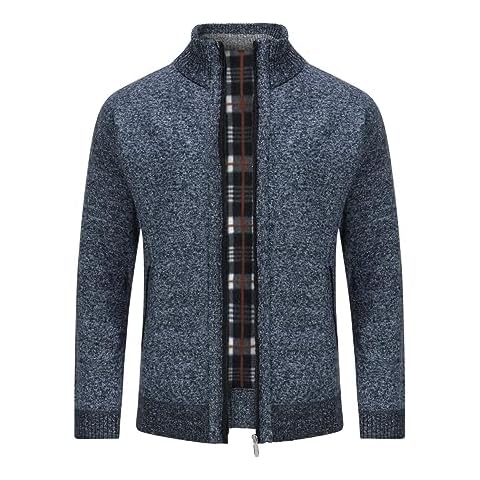 Cardigan Allthemen Hiver Bleu L Cover