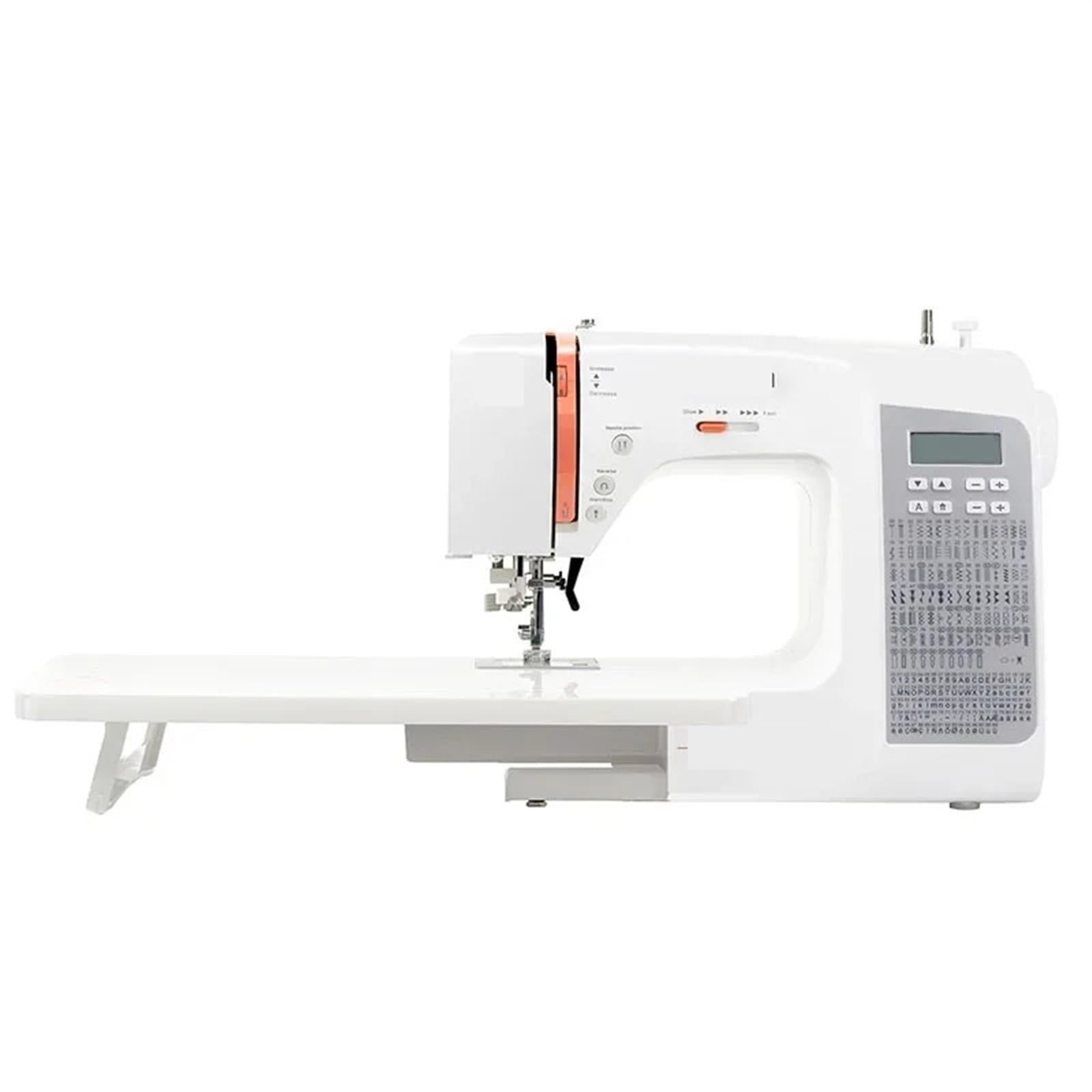 Edede One Color Sewing Machine, Homeuse Sewing Machine Heavy Duty Computerized With Built-In 200 Stitches Portable Handle For High-End Sewing