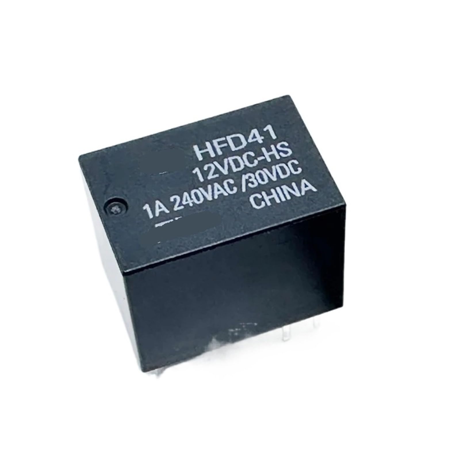 Relé HFD41-12VDC-HS 4100 encapsulado miniatura de 6 pines 3