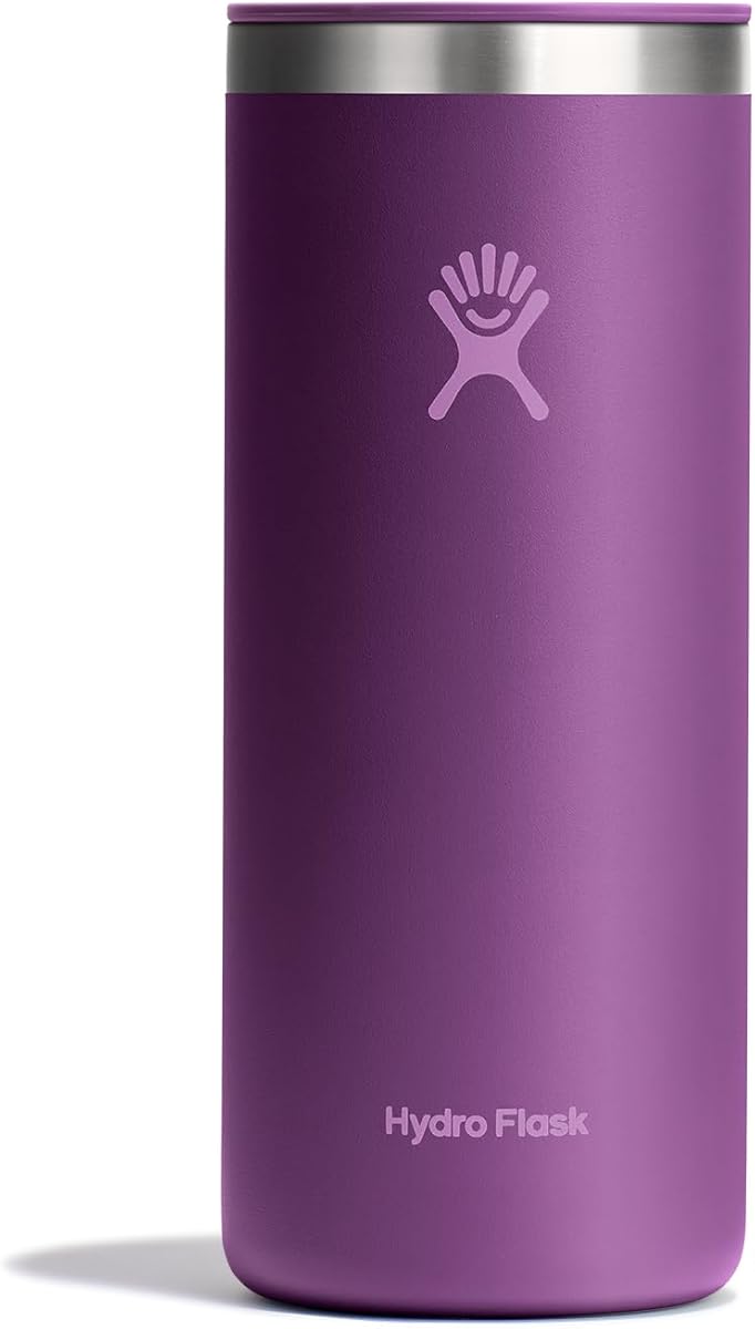 Hydro Flask Travel Coffee Cup – Insulated Stainless Steel, Non-Spill, Leak Proof to-Go Tumbler 20 Oz Beachplum Purple : Everything Else