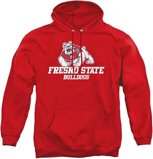 Official Bulldogs Logo Unisex Adult Pull-Over Hoodie