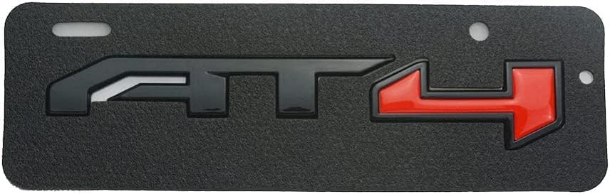 Miniatura 2 de 4 piezas de emblema AT4 HD Sierra Letras 3D Puerta Lateral Trasera Placa de identificación 85002068 Reemplazo para Sierra 1500 2500HD 3500HD Canyon