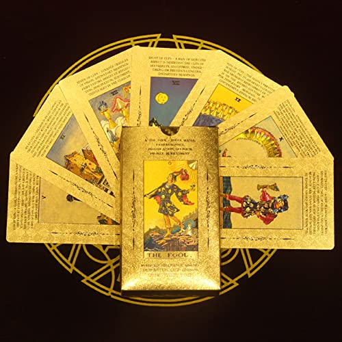 Cartas de Tarot Hengqiyuan Estuche de Madera y Accesorios