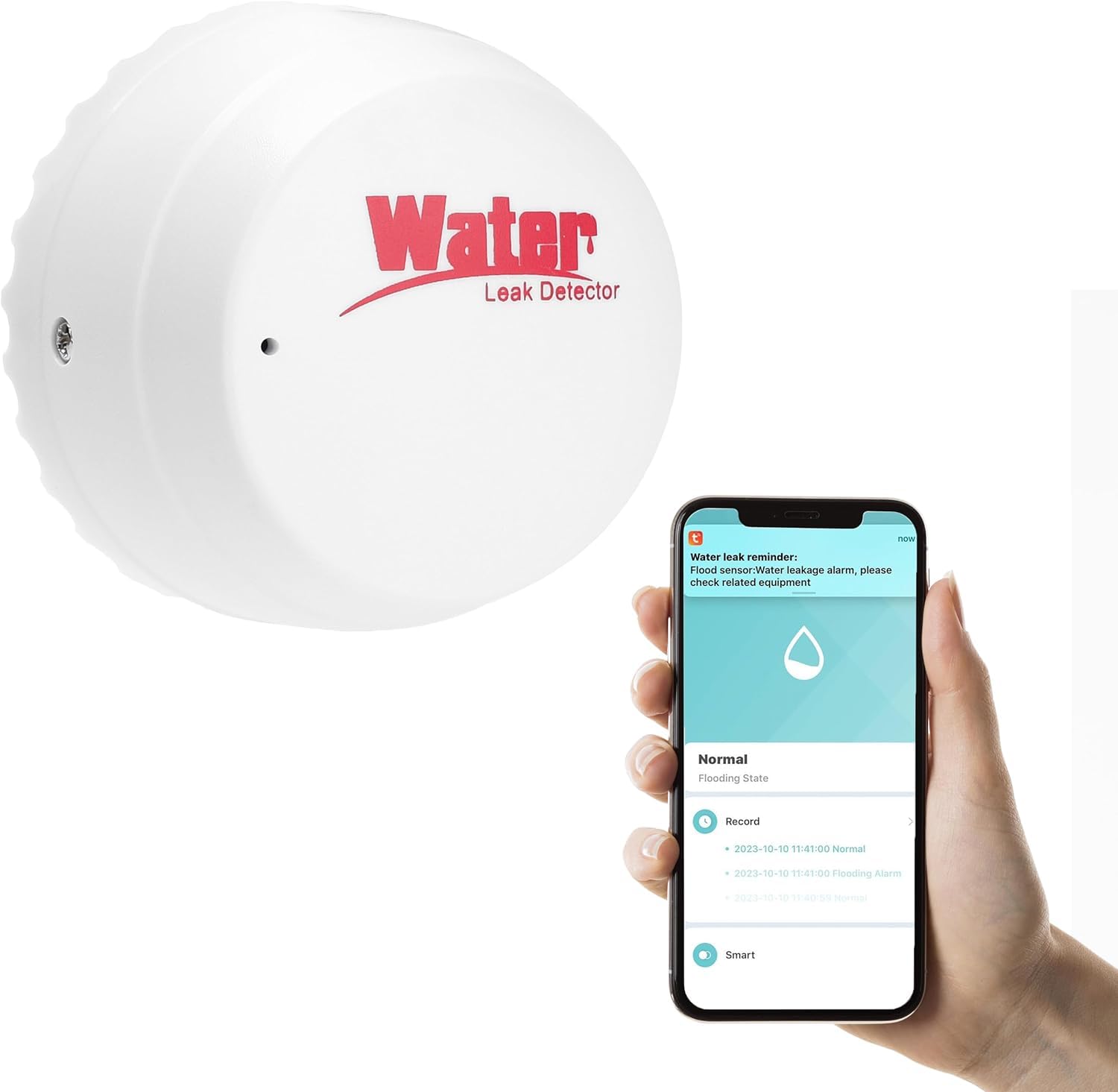 See full amazon price history chart for Golens Water Detector Alarm with Tuya APP, Water Leak Detector - Water Sensors for Leaks WiFi 2.4G, Smart Home Devices, Water Alarm Leak Detector, Water Sensor Alarm, Water Leak Detectors for Home Golens Water Detector Alarm with Tuya APP, Water Leak Detector - Water Sensors for Leaks WiFi 2.4G, Smart Home Devices, Water Alarm Leak Detector, Water Sensor Alarm, Water Leak Detectors for Home (B0CXPZ191N) Amazon Price History, Amazon Price Tracker