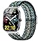 Bracelet De Montre Tissé Multicolore, Sangle De Remplacement Réglable Pour Montre Pixel (colorée