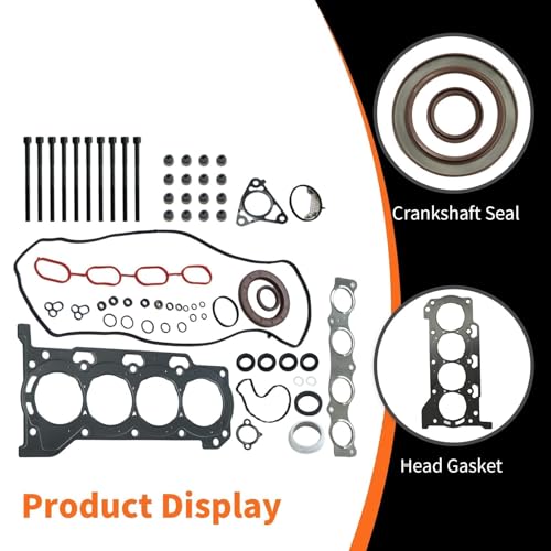 Image of HS26515PT-1 Head Gasket Set with Bolts Compatible with Prius 2010-2021, Corolla 2020 1.8L, Prius V 2012-2017, Prius Prime 2017-2020, CT200 2011-2017 1.8L L4 Engine