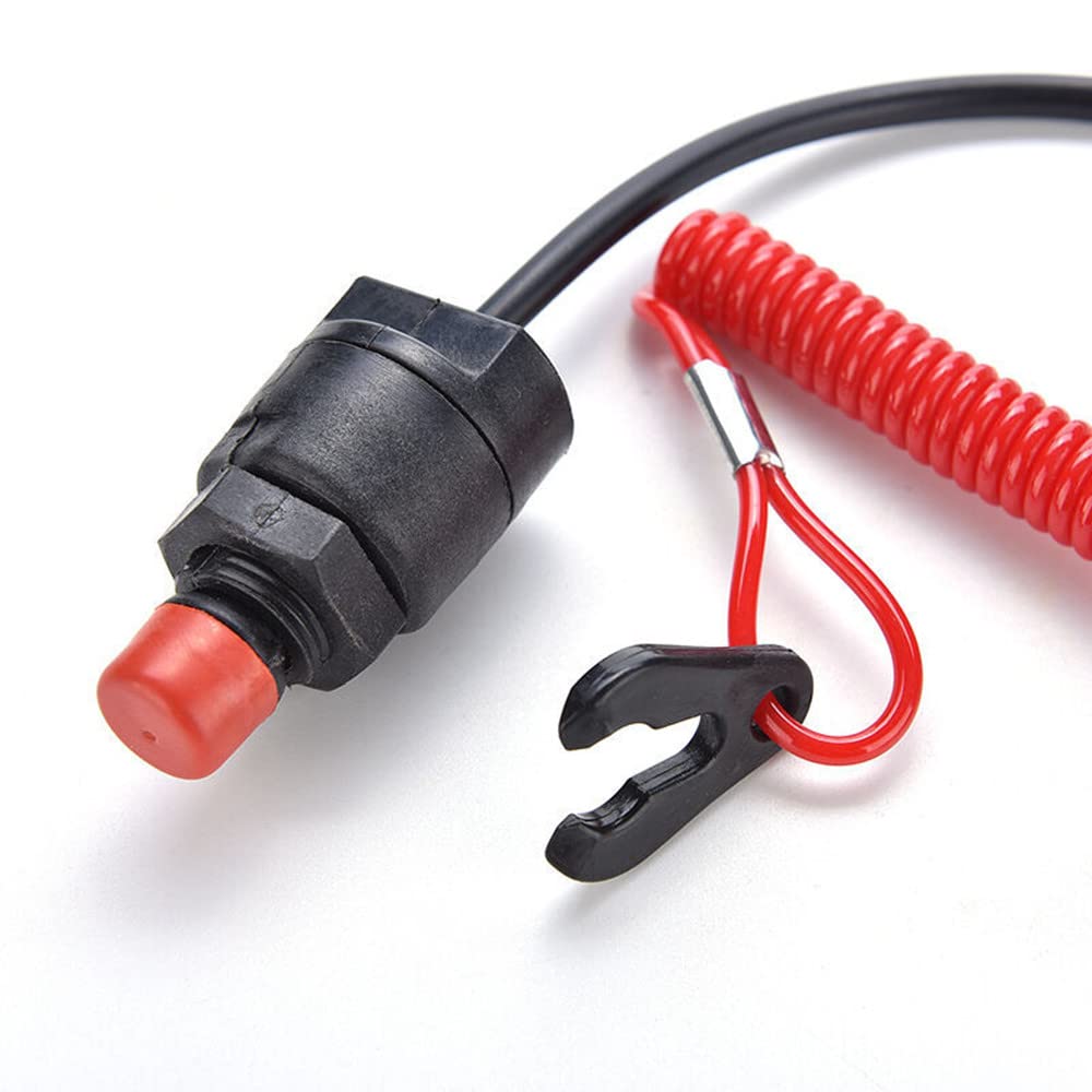 Kill Switch Skidoo Universal Engine Kill Switch & Safety Tether Lanyard ...