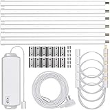 UltraPro 10in. Linkable LED Bright Strips, 6 Pack, 1650 Lumens, 2700K Warm White Light, Low Voltage,...