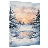 【Ideale Wahl】Geeignet für Schlafzimmer, Wohnzimmer, Küche, Esszimmer, Flur, Schlafsaal, Büro, Fitnessstudio und Esszimmer. Diese Wandkunst bringt Ihnen Komfort, Inspiration und verleiht Ihrem Zimmer eine künstlerische Note.