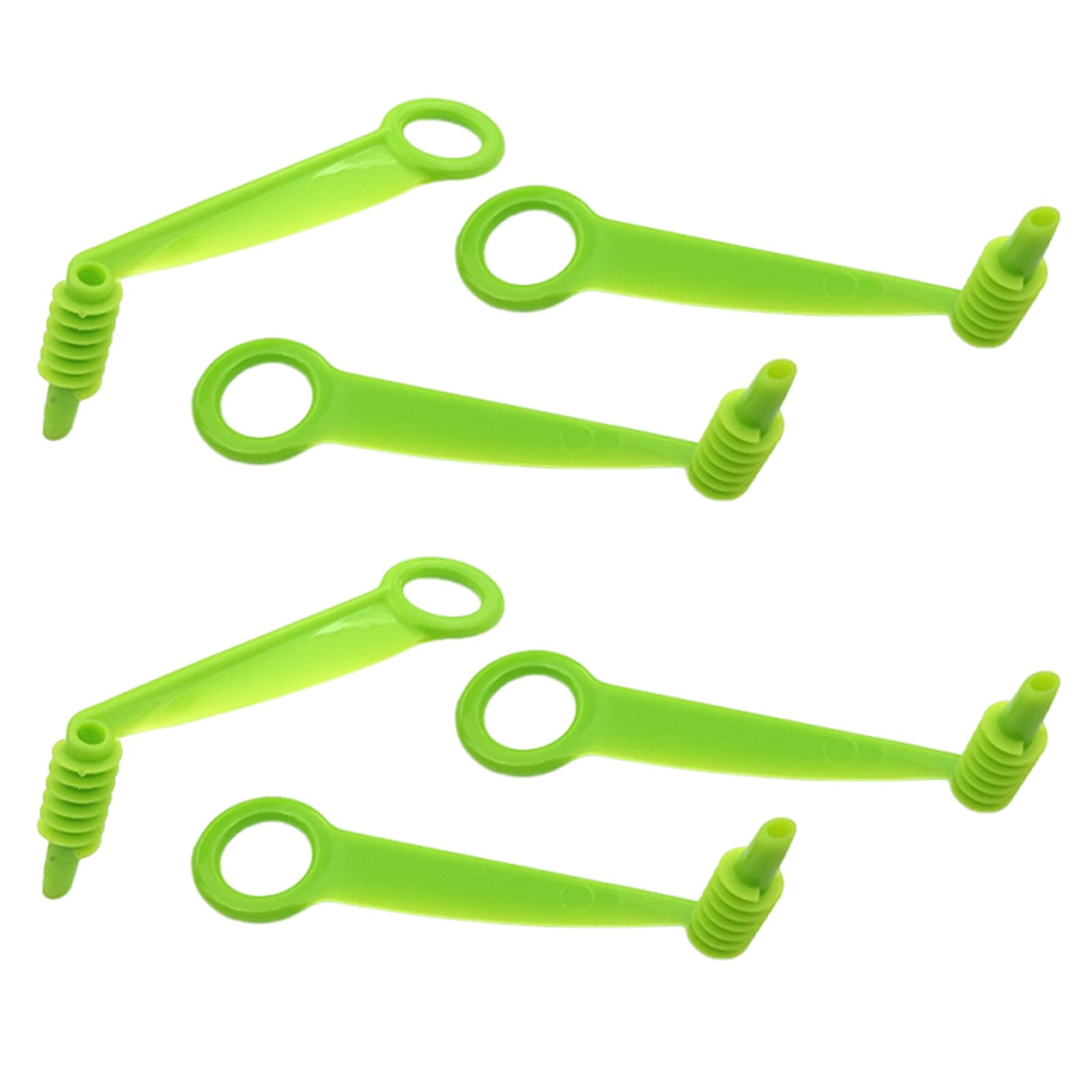 6 Pcs Spiral Cutter, Vegetable Spiralizer, Courgette Spiralizer, Spiralizer, Spiralizer for Vegetables, for Slicing of Cucumbers, Potatoes, More, Vegetable and Fruit Manual Spiral Knife