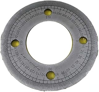 1pcs Customized 50x24X2 A007 angle fitting of dial small disk mechanical circle measurer (50# 24# 2 dial)