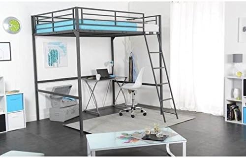 KLAUSS Mezzanine Bed 140 cm, couchage 140 cm, 145