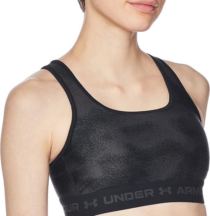 Image of Under Armour Cross-Back Mid Impact Bra