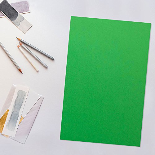 JAM PAPER Bright Coloured Tabloid Paper - 279.4 x 431.8 mm - 90gsm - Green Recycled - 100 Sheets/Pack - Image 3