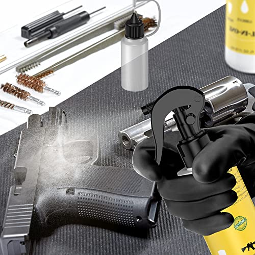 Gun Oil 4 Oz & 4 Oz Gun Lubricant, Multi-Purpose Gun Cleaning Kit Protector, Clp Gun Cleaner And Lubricant, Gun Cleaning Kit With Oil And Cleaner - By Qucship #TOP1
