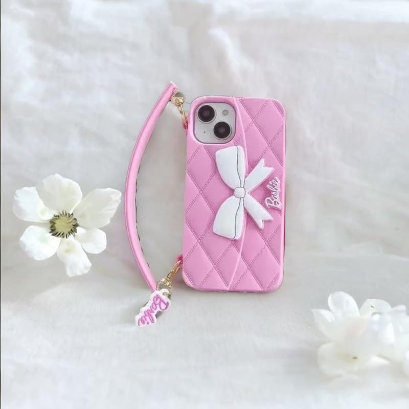 Image of COVERLY Luxury Vibe Cute Sling Bag Doll Chic Phone Case for iPhone 12 Pro Hand Bag Purse Case with Strap,Wallet Phone Chain Cover | Fashion iPhone 12 Pro Case | Stylish iPhone 12 Pro Case for Girls