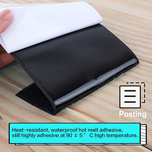 Non Slip Couch Cushion Gripper Pads, 8X6 Inch Heavy Duty Hook And Loop Tape Strips With Adhesive To Keep Couch Cushions From Sliding For Home Or Office Use 8 Pairs #TOP2