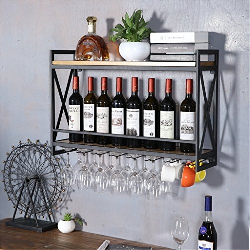 Soporte de pared para botellas de vino LUNEZY miniatura 5