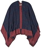  ESPRIT Accessoires Damen 108EA1Q030 Schal, Blau (Navy 400), Medium