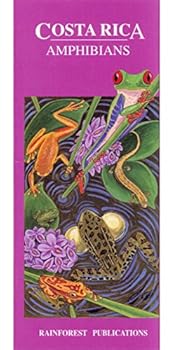 Pamphlet Costa Rica Amphibians Wildlife Guide (Laminated Foldout Pocket Field Guide) (English and Spanish Edition) Book